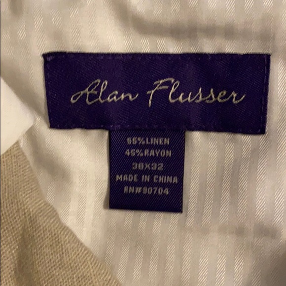 Linen Dress Pants - Picture 2 of 2